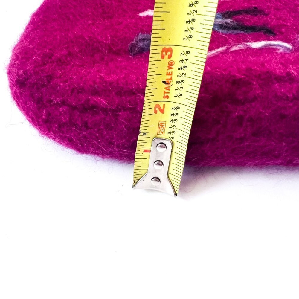 hand made felted wool bag - Picture 7 of 7